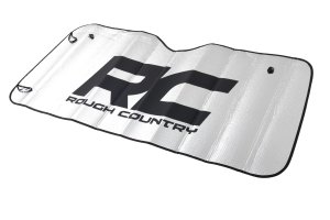 Sun Shade - Front - Rough Country - Reflective, Foldable